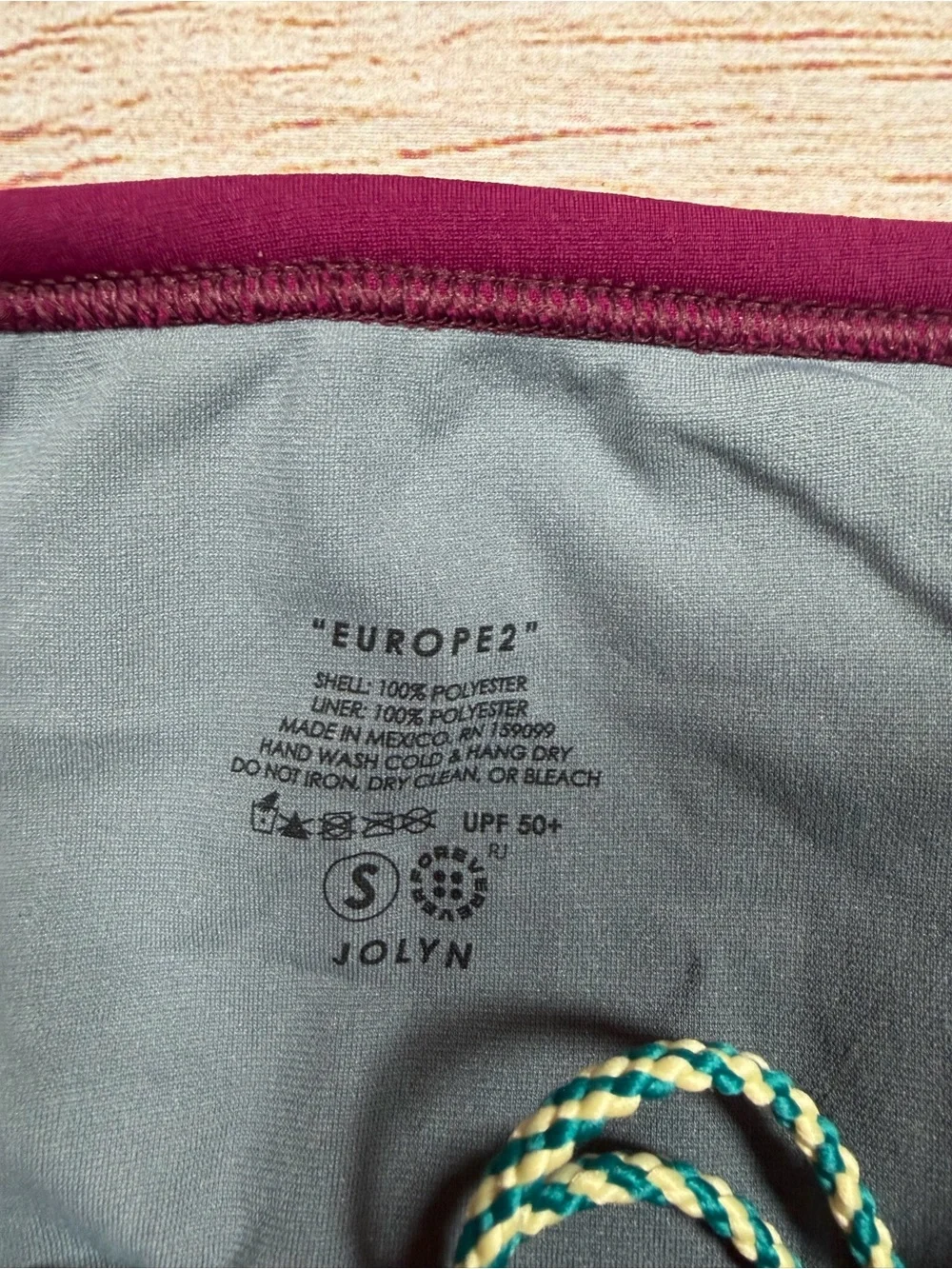 Jolyn Clothing Plum “Europe 2” Bikini Bottom - Deep Berry - Lap Swim, Sporty